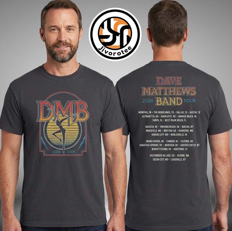 Dave Matthews Band 2026 Tour Two Sides Unisex T-Shirt XXXL