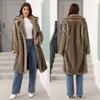 Suit Long Women's Imitation Fur Jacket New Thickened Light Fur Coat Fashion Coat