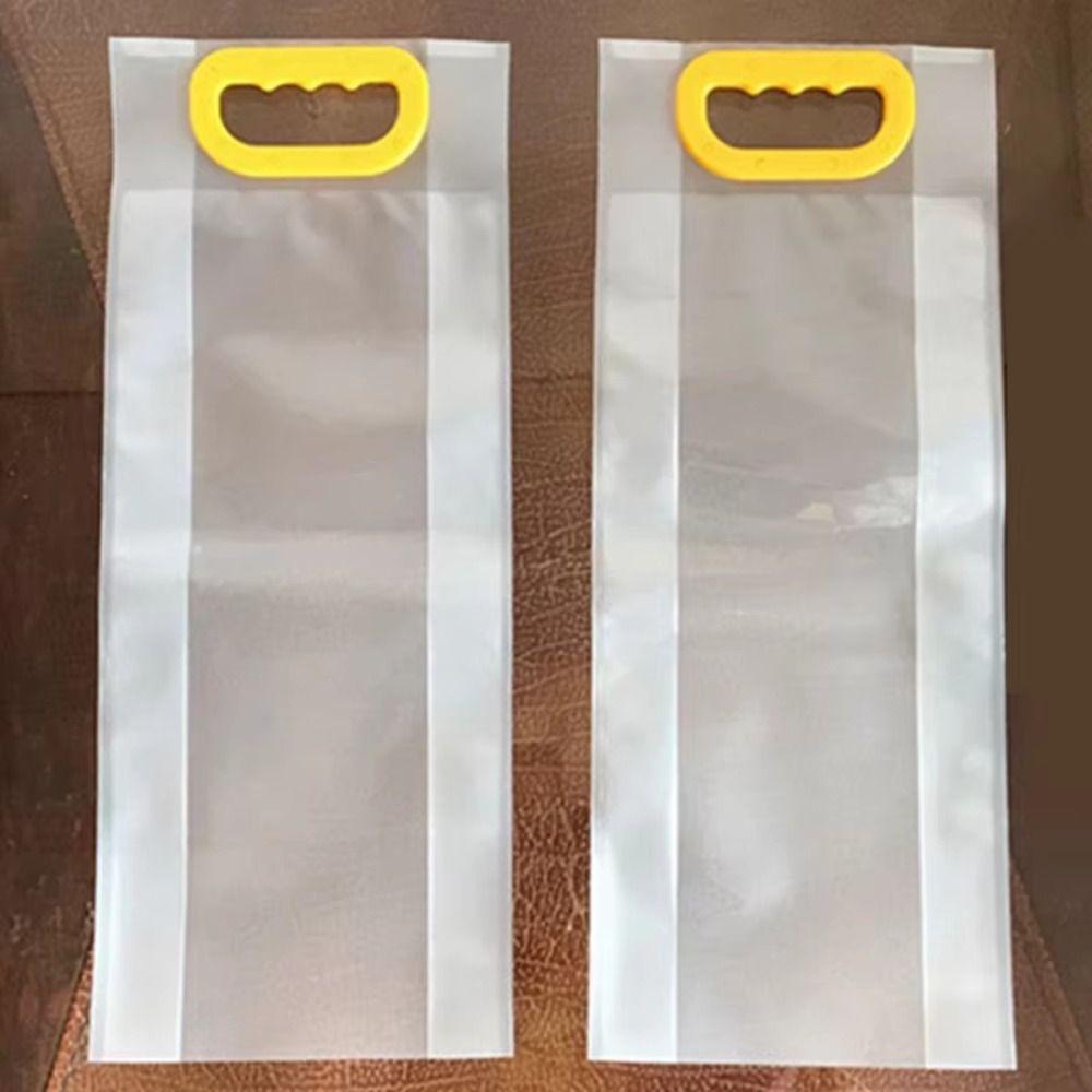 10pcs Plastic Rice Grain Packaging Bag 5kg/10kg Food Storage Sealed Bag Food Vacuum Bag  Kitchen