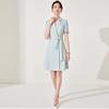 Light Green Short Sleeve Professional Dress – Women's Formal OL Workwear