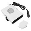 12V Car Heater Portable Car Windshield Defogger and Defroster with Cigarette Lighter Plug White