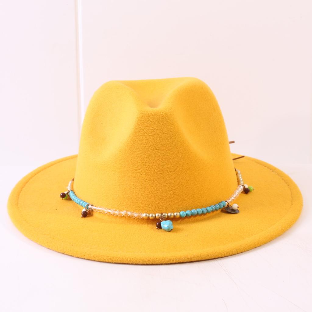Popular European and American classic simple flat-brimmed top hat men's and women's fashionable and elegant versatile jazz hat top hat