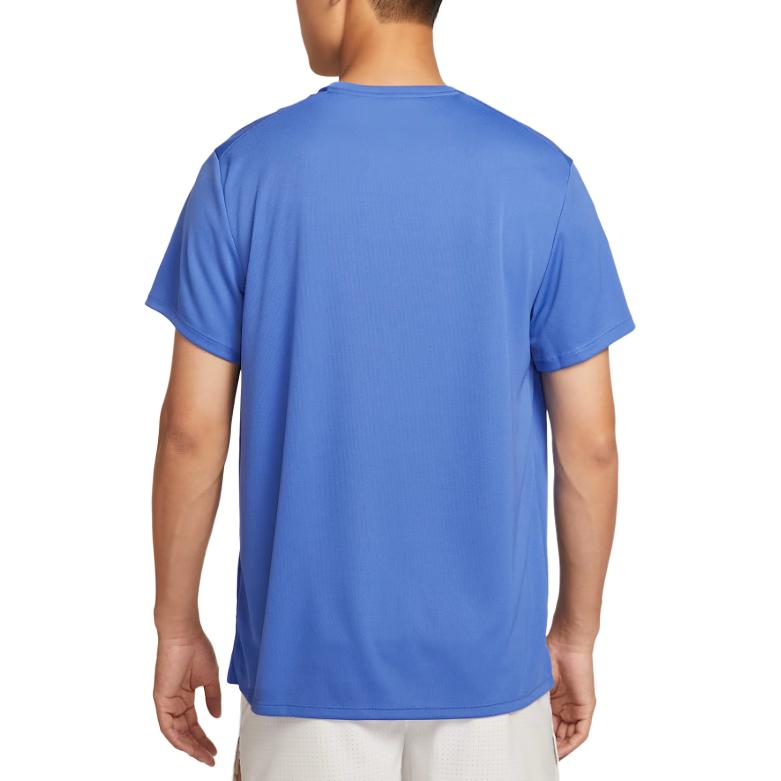 Nike Logo Crew Neck Pullover Short Sleeve T-Shirt Men T-Shirts Comet-Blue HV2136-411