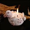 Silicone Candle Mold Decorative Sheep Flower Pot Mold Cartoon Plaster Mold Silicone Sheep Candle Holder For Home Decor Gardening