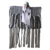Halloween Decoration Prisoner Ghost In Cage Scary Skull Prop Electric Skeleton Toy Glowing Eye Sound Doll Hangable Talking Ghost