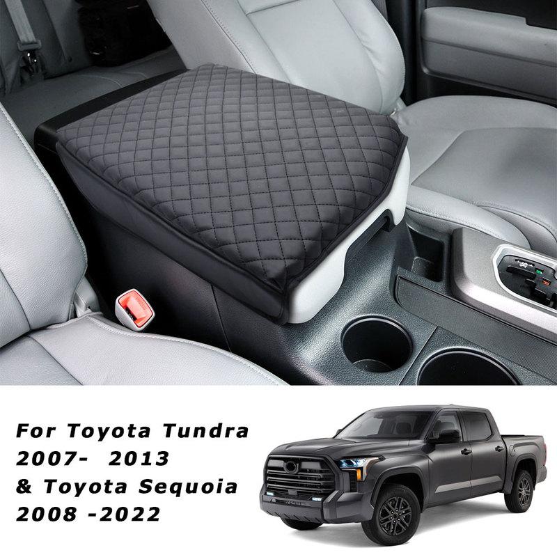 För Toyota Tundra 2007-2013 Bil Armstödslåda Cover Trim För Toyota Sequoia 2008 - Centerkonsol Skyddsdyna Biltillbehör