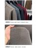 Men's Autumn/Winter Embroidered Knit Sweater: Zipper Stand Collar, Middle-aged Style, Fashionable & Thick, Versatile Warmth