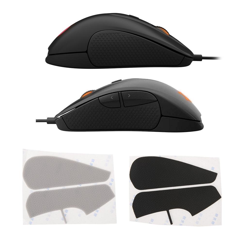 Mouse Skin Mouse Anti-slip Tape Mouse Skates Mice Side Stickers for Steel Series Rival 300 Mouse Moisture Wicking