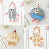 Cute Girl Heart Cartoon Tissue Holder With Polyester Fabric And Patterned Design For Home Decor