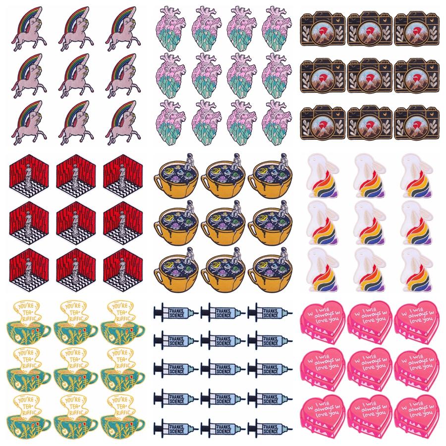 

10 шт./лот, оптовая продажа, вышивка, железные нашивки для одежды, нашивки для одежды, куртки, декор, аппликация, принадлежности для шитья