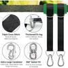 Tree Swing Straps Hanging Kit 3FT/8FT/15FT/20FT/25FT, Extra Long Tree Swing Straps Holds 5500 Lbs with Lock Carabiners & Tree Protectors, Safer for