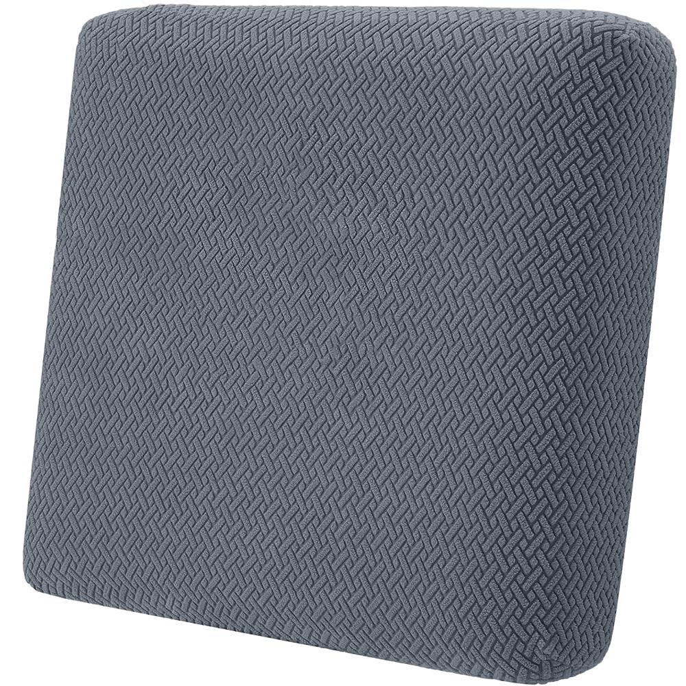 Coprisedile Spesso per Divano da Patio in Jacquard Twill Elastico Copertura per Divano da Cortile Protettore da Giardino Antipolvere Copricuscino per Divano