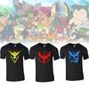 Pokemon Printed Cotton T Shirt For Women Summer Casual Top With Short Sleeves