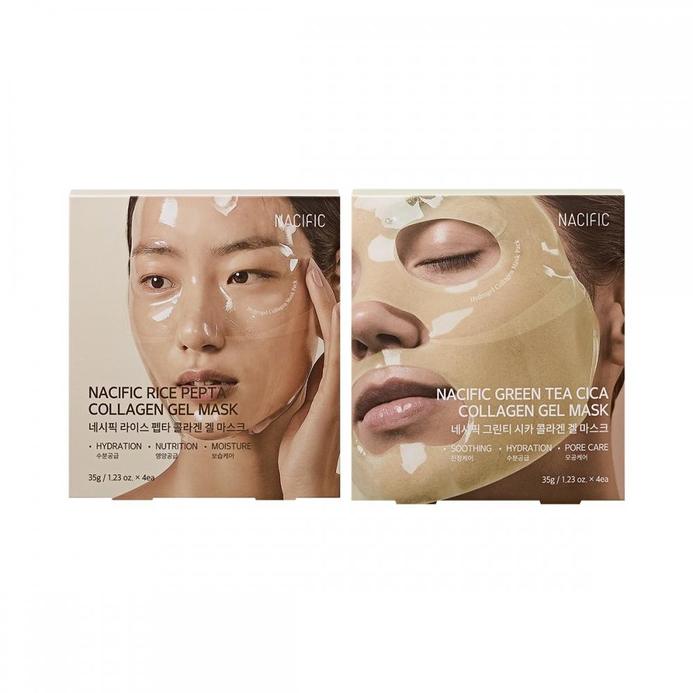 

Nacific Collagen Gel Mask 12 Sheets Rice pepta