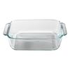 High Quality Glass Baking Dish Set Non-Stick Oven Safe Stain Resistant Dishwasher Microwave Ideal Roasting Brownies Value Pack