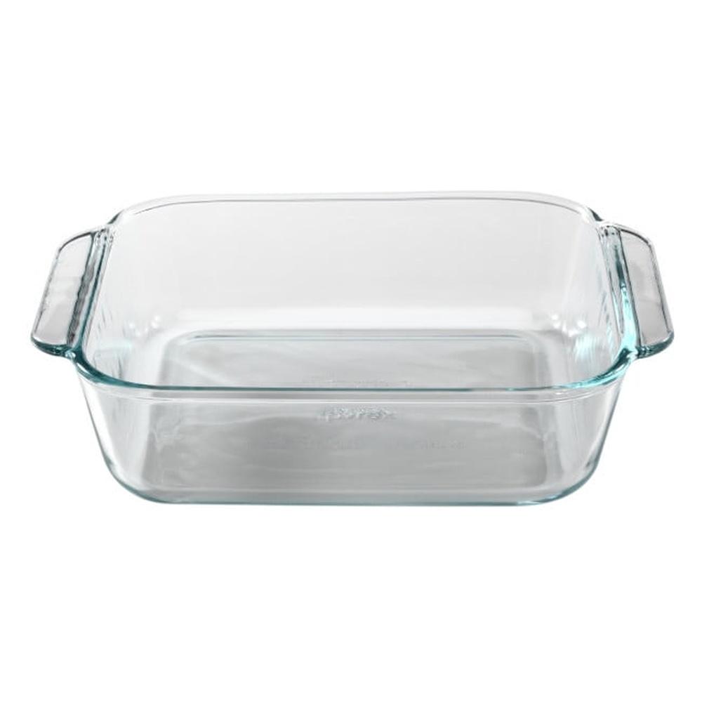 High Quality Glass Baking Dish Set Non-Stick Oven Safe Stain Resistant Dishwasher Microwave Ideal Roasting Brownies Value Pack