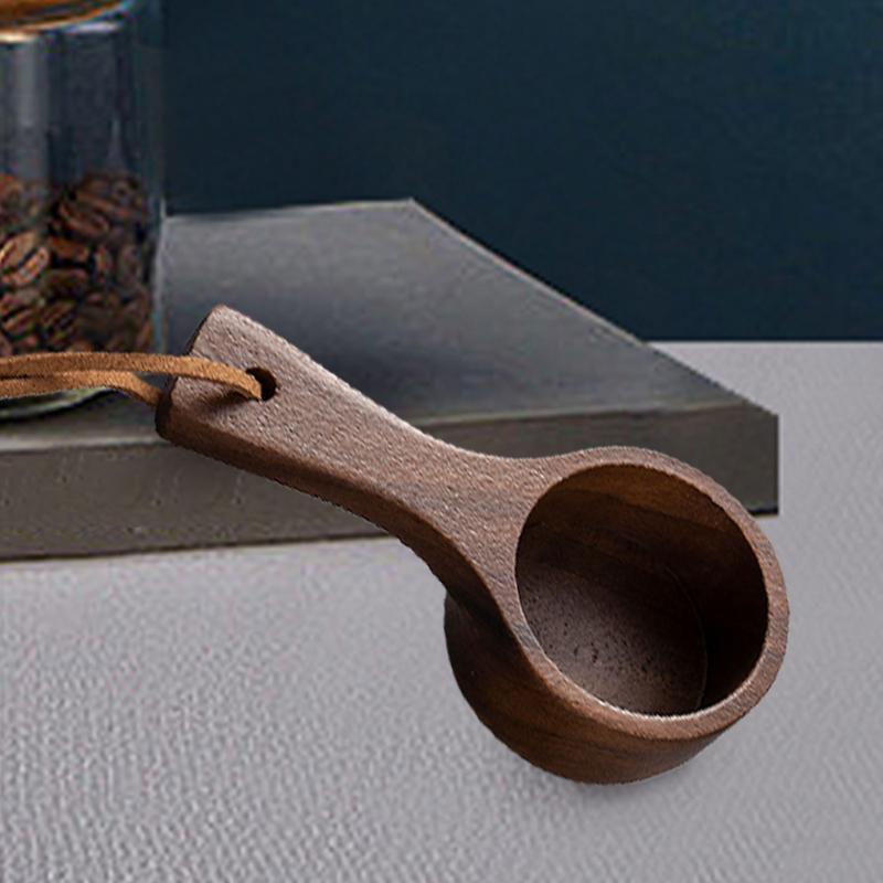Wooden Measuring Spoon Set Kitchen Measuring Spoons Tea Coffee Scoop Sugar SpiceMeasure Spoon Home Kitchen Tools Utensils