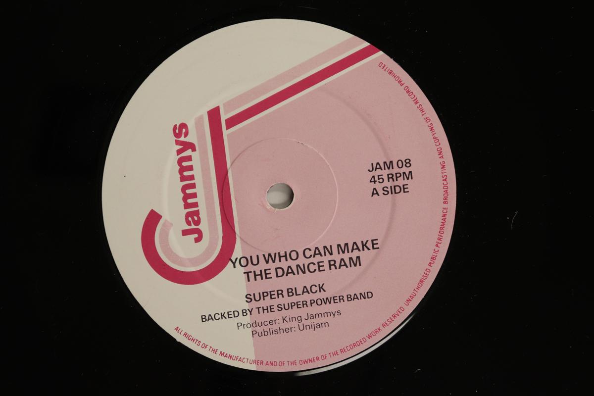 

12inch Record PAD ANTHONY SUPER BLACK Dangerous System Who Can Make The JAM08 JAMMYS RECORDS 1987 UK Reggae Ska Dub Used