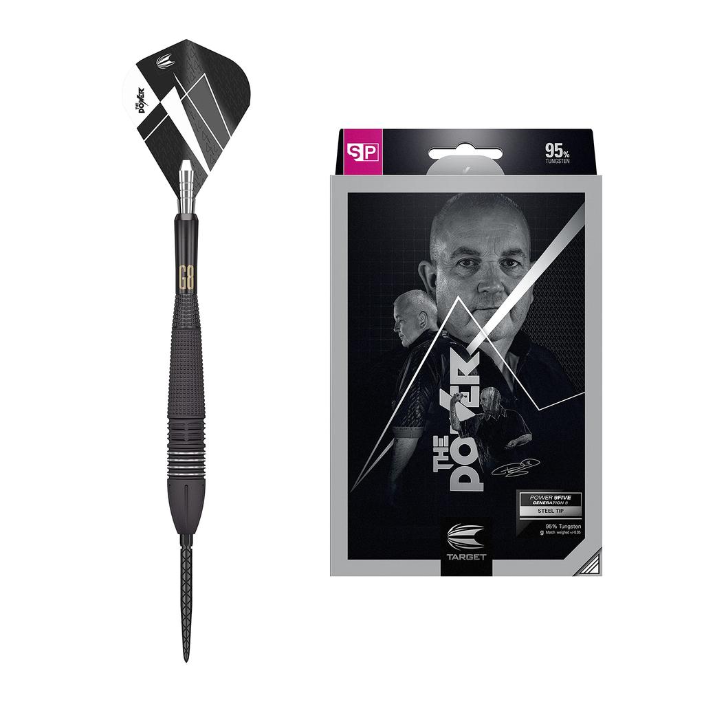 Target Power 9Five Phil Taylor Model Generation 8 Swiss Point 24g (Product Code 190109)
