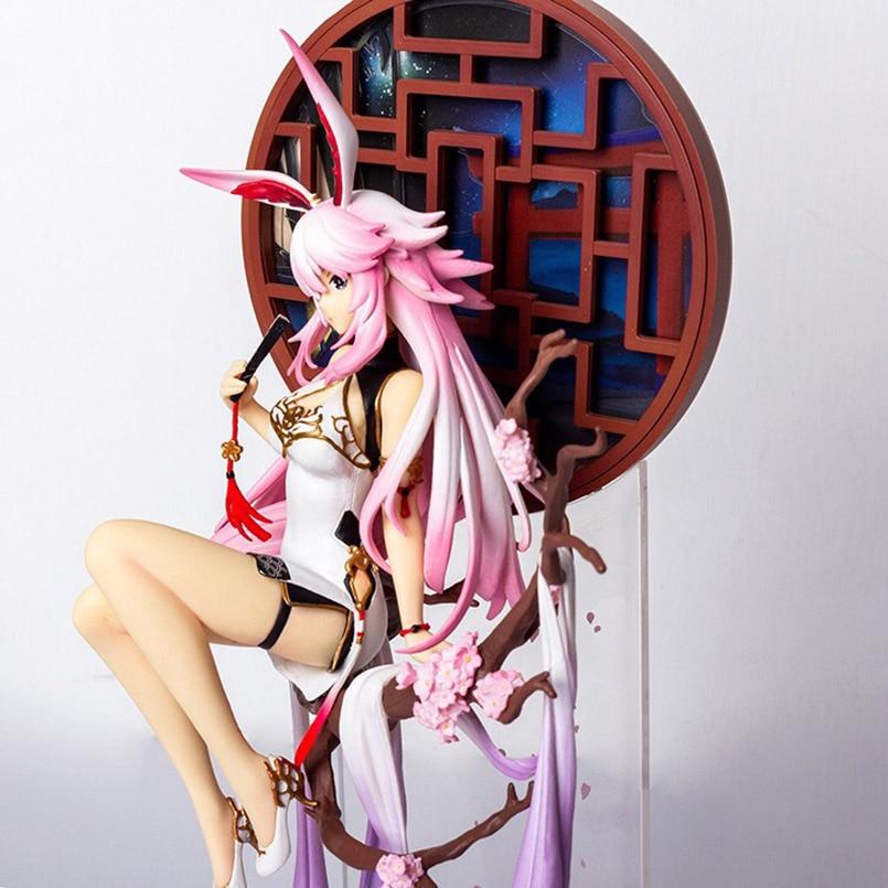 31cm Anime Mmihoyo Figure 1 /8 Cheongsam Ver Yae Pvc Action Figure Toys Collectible Model Toys Kid Gift