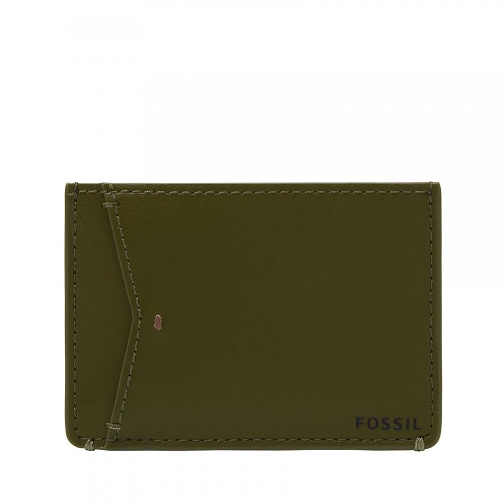 

Мужской кожаный чехол для визиток Fossil Joshua Cactus