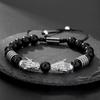 Geometrisches verstellbares Armband mit Zirkonsteinen für Männer und Frauen Geschenk