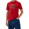 Carhartt WIP T-Shirts Men's Red Crew Neck Moderate I032037-1CV-XX