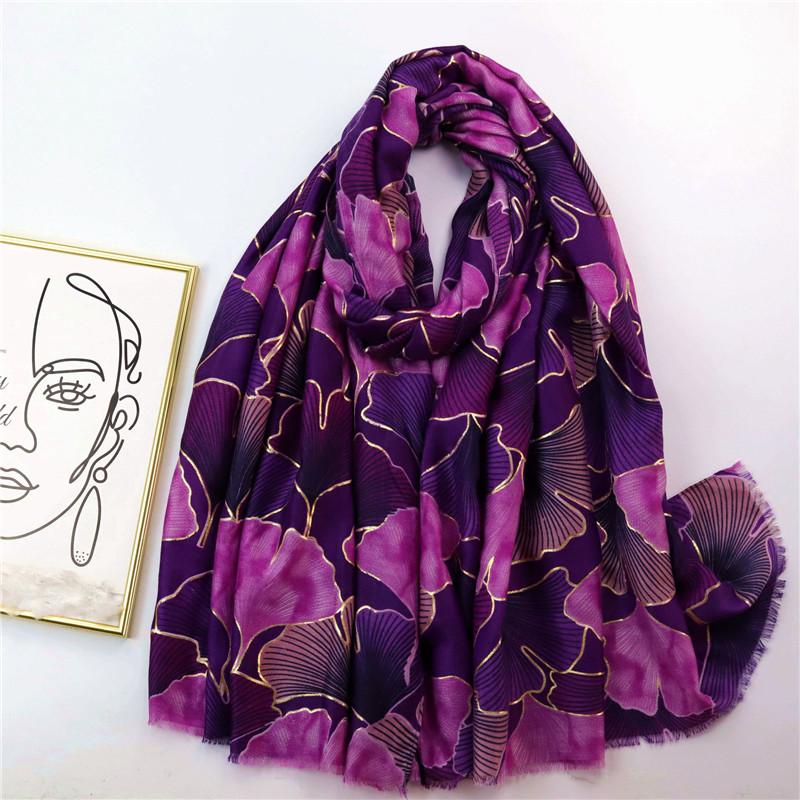 Fashion Floral Printed Square Scarf Spring Summer Satin Silk Shawl Lady Elegant Handkerchief Islam Turban Headscarf 90*90cm
