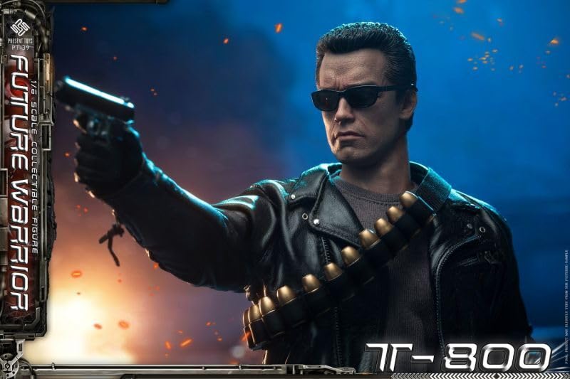 Scale Future Warrior the Terminator [PRESENT TOYS] 1/6 Figure T-800 PT-sp39 (From Movie)