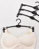 Seamless Plastic Hanger for Men's & Women's Pants, Underwear, Bras, and Panties - Drying Rack with Clips