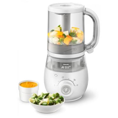 4-in-1 Baby Food Maker - PHILIPS AVENT - Steams - Blends - Warms - Defrosts