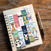 30PCS Animal Reading Bookmarks Annotations Decoration Creative Page Reading Handbook DIY Abstract Living Students Cards Bookmark