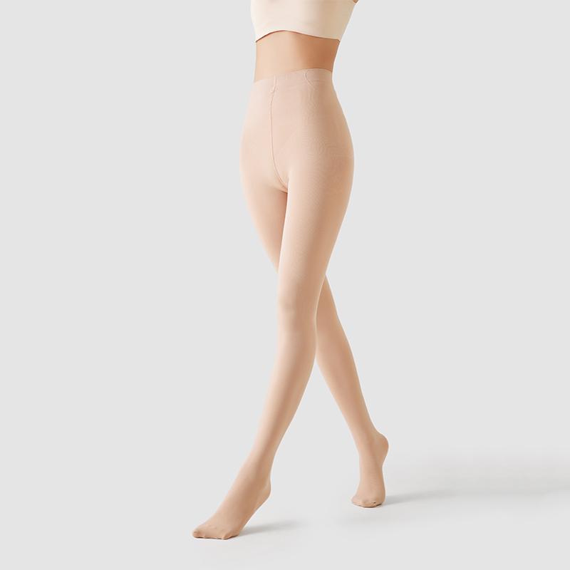 

Kave 100D Black Pressure Stocking Women High Waist Elastic Slim Tights Basic Womens Semi Opaque Control Top Pantyhose S 40-55kg