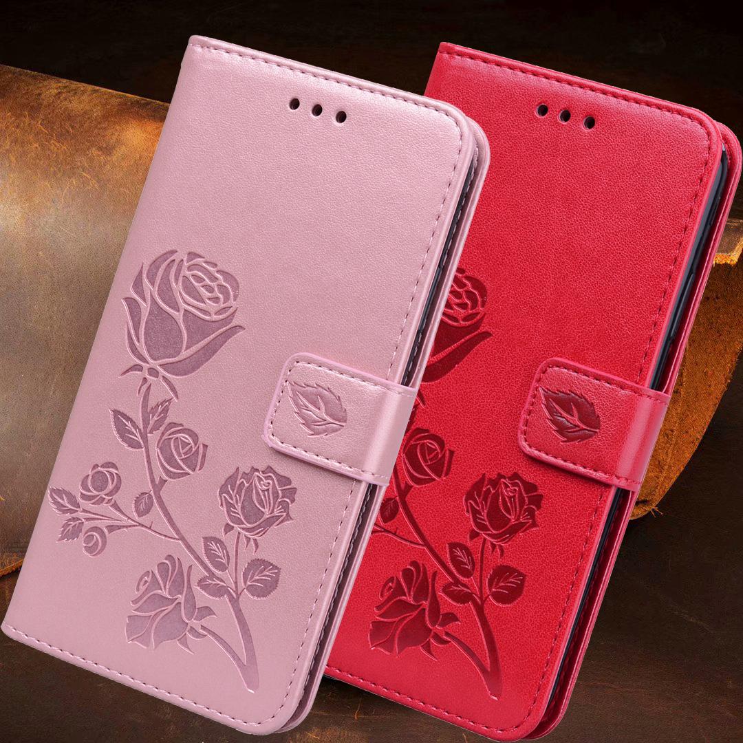 

Кожаный откидной чехол с 3D-тисненым цветком и слотами для карт для Samsung Galaxy A12 A13 A22 A32 A52 A72 M22 M32 M52 A03S S20 FE A30S M31 M21, чехол-кошелек с подставкой