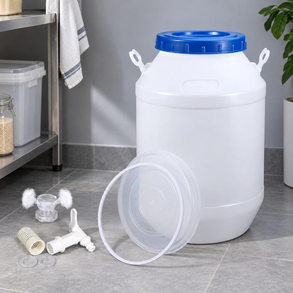 Fermentation and Storage Barrel Sealed HDPE with Aeration
