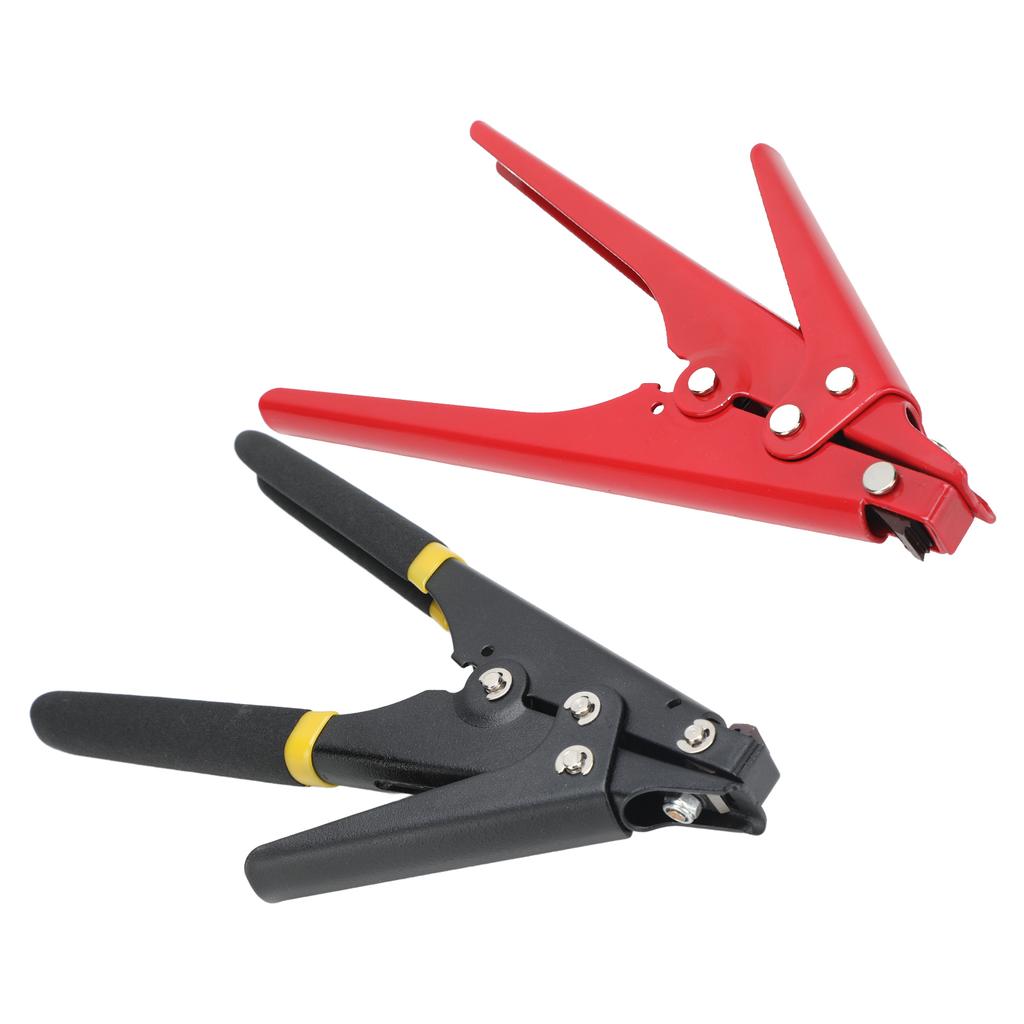 Tie Cable Fastening Tool Portable Nylon Cable Tie Gun Adjustable Tension Plastic Zip Tie Fastening and Cutting Tool Zip Tie Gun