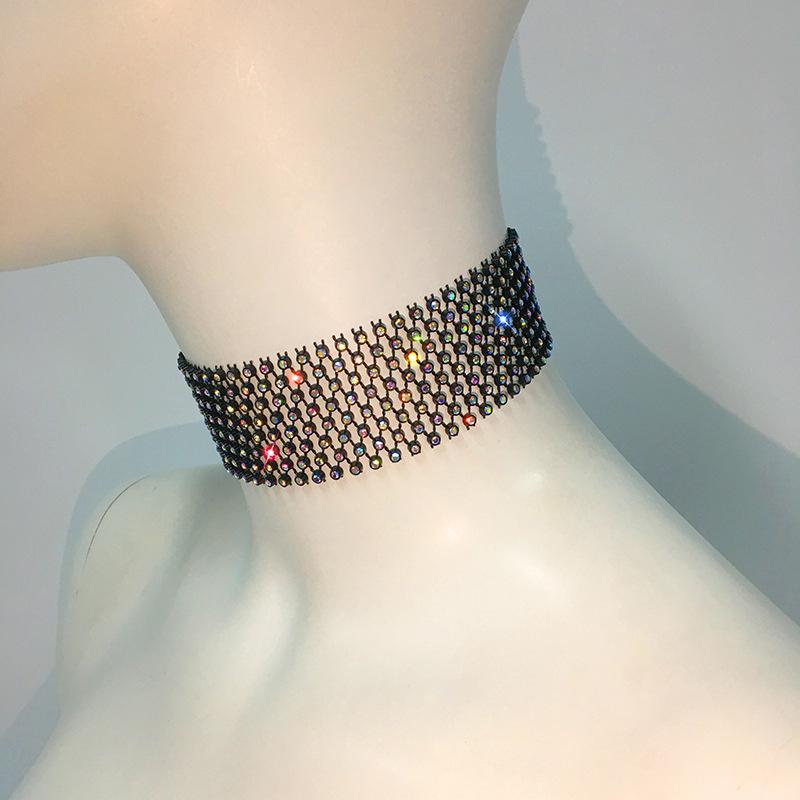 2023 Autumn/Winter European-American Rhinestone Halloween Choker Necklace