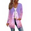 Women's Long Sleeve Cardigan Casual Jacket With Pockets Top