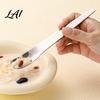 Deep Bowl Dessert Spoons Stainless Steel Spoon Long Handle Ice Cream Scoop for Yogurt Cake Coffee Dishwasher Safe Mirror Polished Kitchen