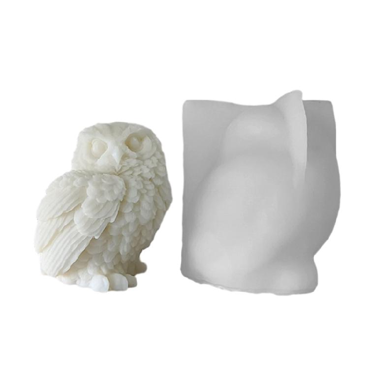 

Large Owl Candle Silicone Molds Animal Resin Casting Mould for DIY Candle Making 1