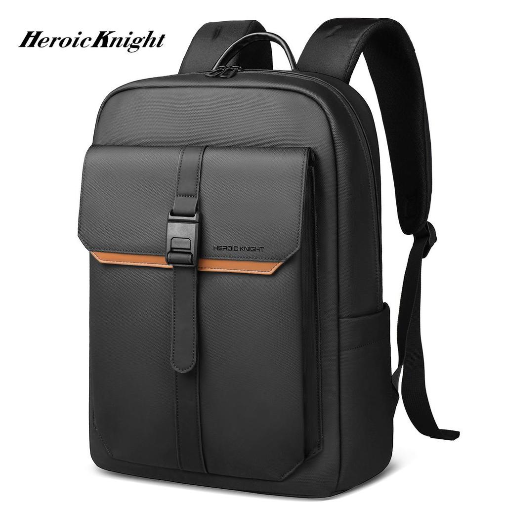 Heroic Knight Stylish Business Backpack For Men Water-resistant 15.6 Inch Laptop Backpack Large Capacity Casual Daypack for Work University