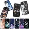 for Samsung Galaxy A25 A37 A57 A12 A14 A41 A50 A51 A70 A71 A72 A21S A04 M15 Note 20 9 8 10 Case Moon Stars Sky Astronaut Rocket