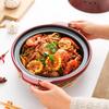 ZISIZ Ceramic Casserole Pot with Lid
