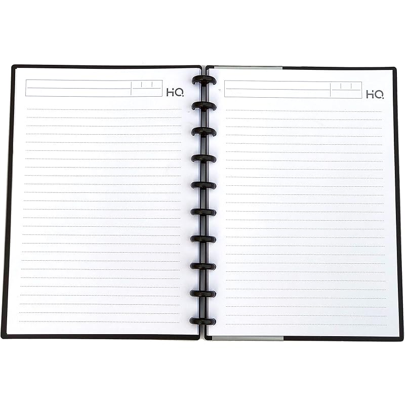 

Navneet Youva Hq | Black Ezee Disc Notebook For Personal And Office Use | Single Line | B5 Size - 25 Cm X 17 Cm| Black | B5 чёрный