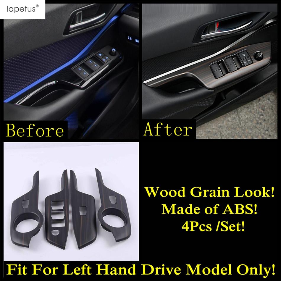 Pillar A Panel Steering Wheel Frame Gear Head Knob Window Lift Cover Trim For Toyota C-HR CHR 2016 -  Accessories Interior