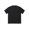 Li Ning X Jackie Chan Collaboration Kung Fu Series Dark Pattern Loose Fit Crew Neck Short Sleeve T-Shirt Men Tops Black AHSU191-2
