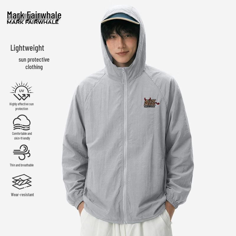 Mark Fairwhale Men's UPF40+ Ice Silk Sun Protection Hoodie