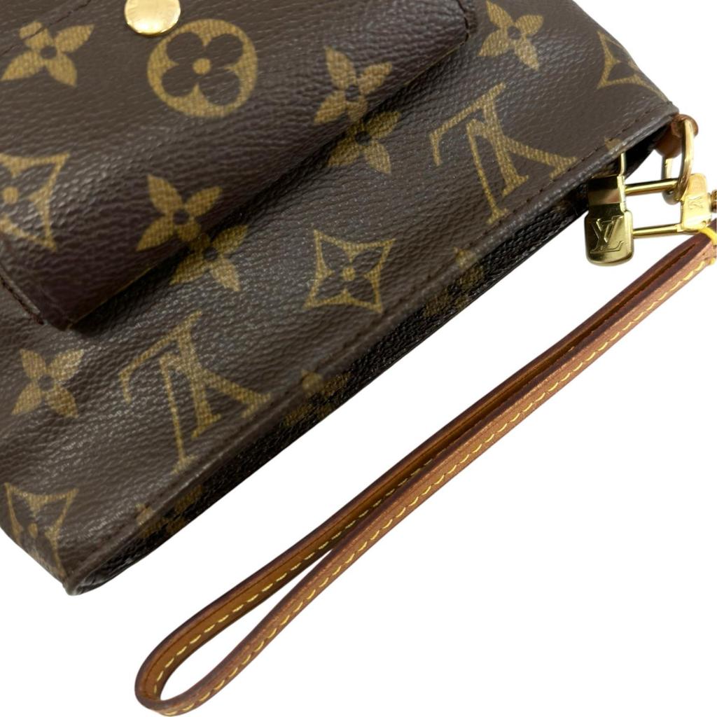 LOUIS VUITTON Partition M51901 Shoulder Bag Brown Women Pouch used