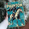 Vintage Metall Blechschild Phantom Ritter Comic Wandkunst 7,8x11,8 Zoll Heimdekor Geschenk