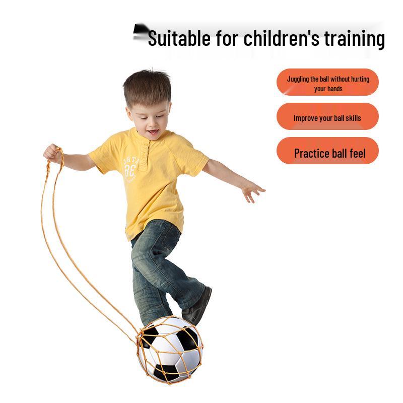 Rete da Giocoleria per Calcio per Bambini: Giocattolo Sportivo Facile per Giocare al Coperto e all'Aperto, Non Richiede il Recupero della Palla